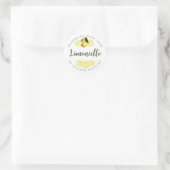 Étiquette de Limoncello fait maison sur mesure (Sac)