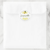 Étiquette de Limoncello fait maison sur mesure (Sac)