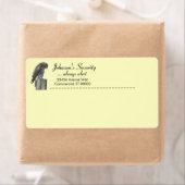 Étiquette de livraison - Falcon (En situation)