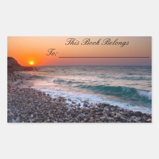 Étiquette de livre (Devant)