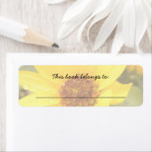 Étiquette de livre (En situation)