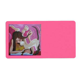 Étiquette de livre d'amoureux