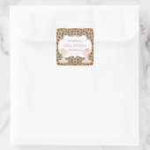 Étiquette de livre de douche pour garçon et fille (Sac)