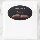 étiquette de livre personnalisable (Sac)