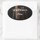 Étiquette de livre personnalisable (Sac)