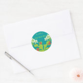 Étiquette de livre Vénus Flytrap (Enveloppe)