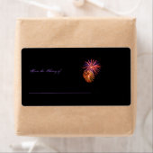 Étiquette de livres Fireworks P3621 (En situation)