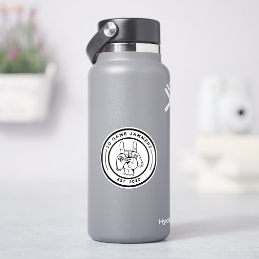 étiquette de logo (HydroFlask)