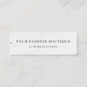 Étiquette de logo d'entreprise minimaliste pour vê