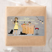 Étiquette De ma cuisine à vos autocollants (En situation)