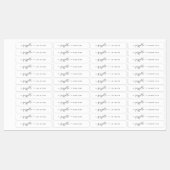 Étiquette de maquillage - Lèvres, Balme, Chapstick (Feuille)