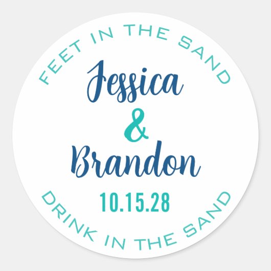 Étiquette de mariage 30507 (Devant)