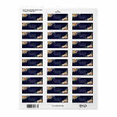 Étiquette de mariage champêtre avec tournesols aut (Feuille entière)