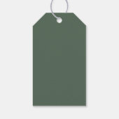 Étiquette de mariage eucalyptus pour le premier re (Dos)