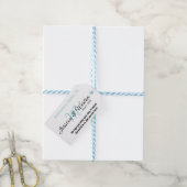 Étiquette de mariage Rectangle 016 (With Twine)
