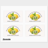 Étiquette de Marmalade de citron maison (Feuille)