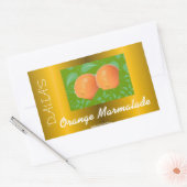 Étiquette de marmelade d'orange (Enveloppe)