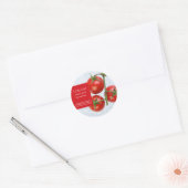 Étiquette de masque facial à la tomate (Enveloppe)