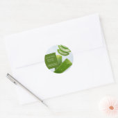 Étiquette de masque facial à l'aloe vera (Enveloppe)