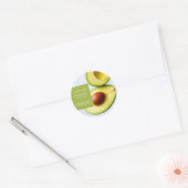 Étiquette de masque facial à l'avocat (Enveloppe)
