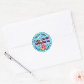 étiquette de Merci (Enveloppe)