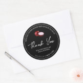 Étiquette de Merci de chiche à oignon rouge maison (Enveloppe)