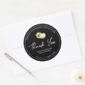 Étiquette de Merci de confiture de coco maison sim (Enveloppe)