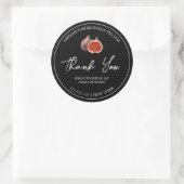 Étiquette de Merci de confiture de fibre simple fa (Sac)