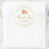 Étiquette de Merci de confiture simple maison (Sac)