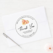 Étiquette de Merci de confiture simple maison (Enveloppe)