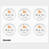 Étiquette de Merci de confiture simple maison (Feuille)