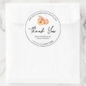 Étiquette de Merci de confiture simple maison (Sac)