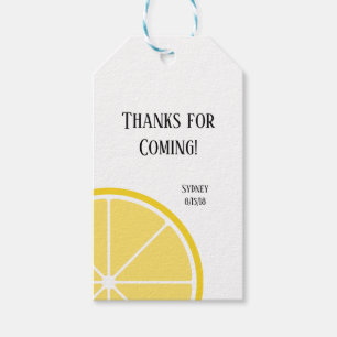 Étiquette de Merci de limonade