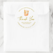 Étiquette de Merci de pain maison simple (Sac)