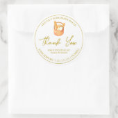 Étiquette de Merci de pain maison simple (Sac)