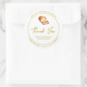 Étiquette de Merci de pain maison simple (Sac)