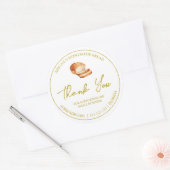 Étiquette de Merci de pain maison simple (Enveloppe)