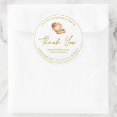 Étiquette de Merci de pain maison simple (Sac)