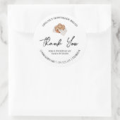 Étiquette de Merci de pain maison simple (Sac)