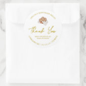 Étiquette de Merci de pain maison simple (Sac)