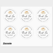Étiquette de Merci de thé Chamomile simple fait ma (Feuille)