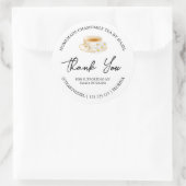 Étiquette de Merci de thé Chamomile simple fait ma (Sac)