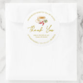 Étiquette de Merci de thé Rosehip maison simple (Sac)
