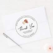 Étiquette de Merci d'extraction de noisette maison (Enveloppe)