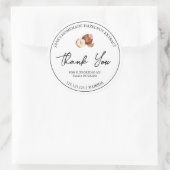 Étiquette de Merci d'extraction de noisette maison (Sac)