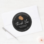 Étiquette de Merci d'huile de noix maison simple (Enveloppe)