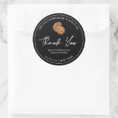 Étiquette de Merci d'huile de noix maison simple (Sac)