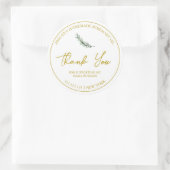 Étiquette de Merci d'huile de romarin maison simpl (Sac)