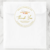 Étiquette de Merci simple fait maison (Sac)