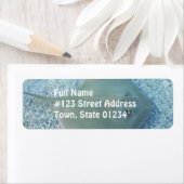 Étiquette de messagerie de l'eau douce (En situation)